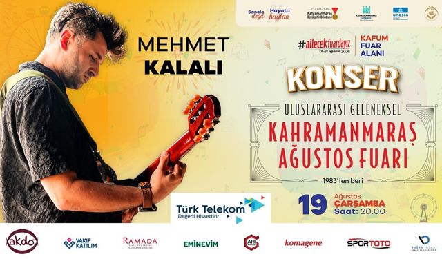 AĞUSTOS FUARI’NDA 19 AĞUSTOS’TA MÜZİK ZİYAFETİ YAŞANACAK
