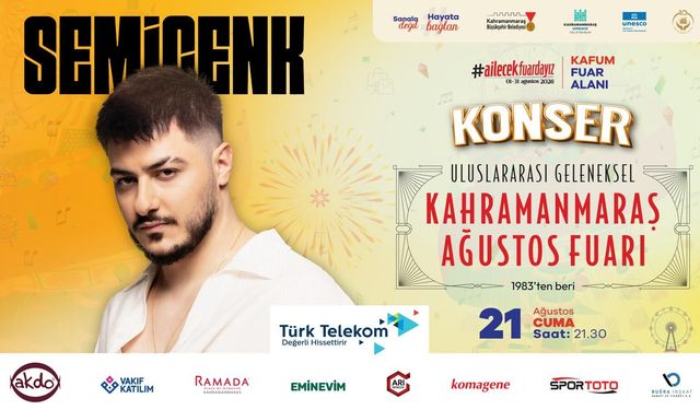 GELENEKSEL AĞUSTOS FUARI’NDA SAHNE SIRASI SEMİCENK’İN