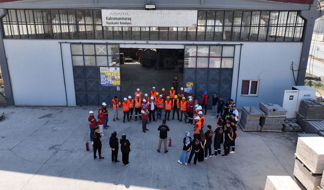 GERÇEĞİ ARATMAYAN YANGIN VE KURTARMA TATBİKATI