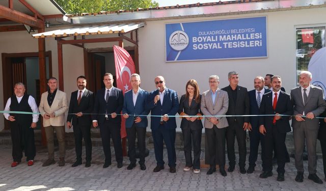 BERTİZ’E YENİ SOSYAL ALAN: BOYALI SOSYAL TESİSLERİ HİZMETE AÇILDI