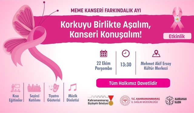 MEME KANSERİ İÇİN FARKINDALIK ETKİNLİĞİ