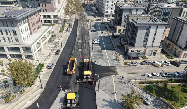 HÜKÜMET BULVARI’NIN ASFALTI YENİLENİYOR