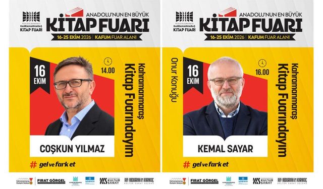 KAHRAMANMARAŞ KİTAP FUARI 2 ÖZEL PROGRAMLA BAŞLIYOR