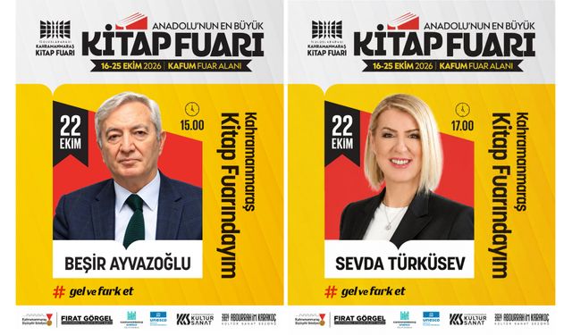 KİTAP FUARI’NDA PERŞEMBE GÜNÜ AYVAZOĞLU VE TÜRKÜSEV OKURLARLA BULUŞACAK