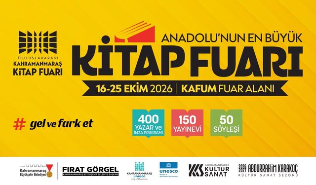 ANADOLU’NUN EN BÜYÜK KİTAP FUARI 16 EKİM’DE KAPILARINI AÇIYOR