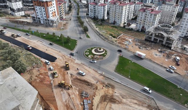 TÖMEK KAVŞAĞI YENİ GÖRÜNÜMÜNE KAVUŞUYOR