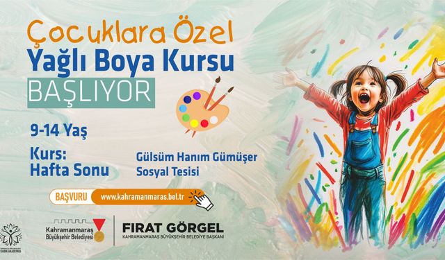 ÇOCUKLARA ÖZEL YAĞLI BOYA KURSU