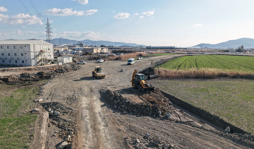 Yeni Devlet Hastanesinin Yolu da Hızla Hazırlanıyor