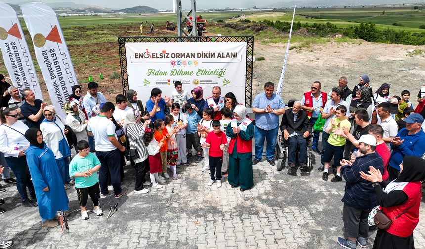 “Büyükşehir’den Engelsiz Orman”
