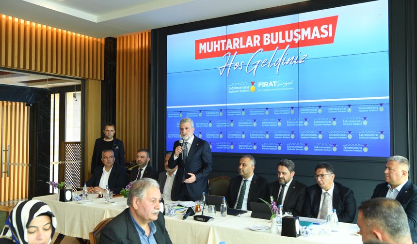 Başkan Görgel, Muhtarlarla İstişareleri Sürdürüyor
