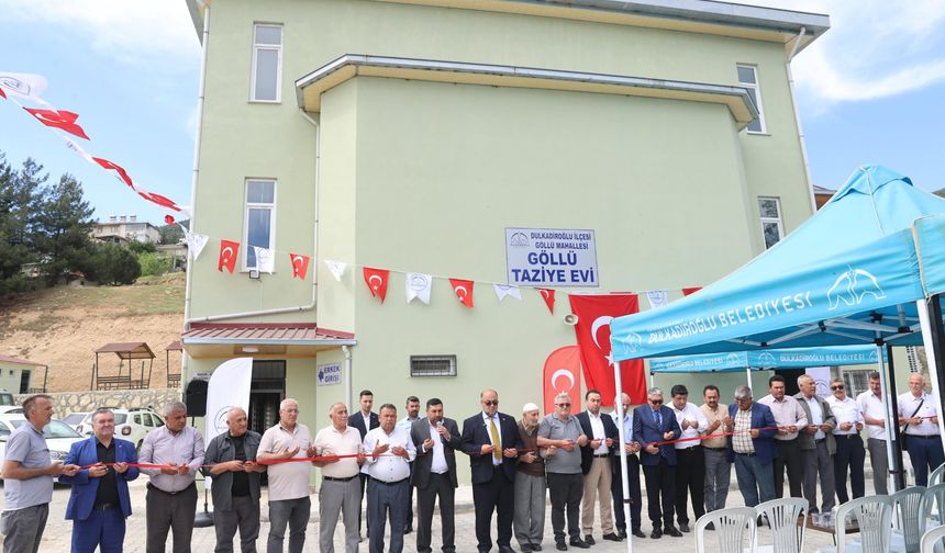 DULKADİROĞLU BELEDİYESİ, GÖLLÜ’DE DUALARLA AÇILIŞ YAPTI