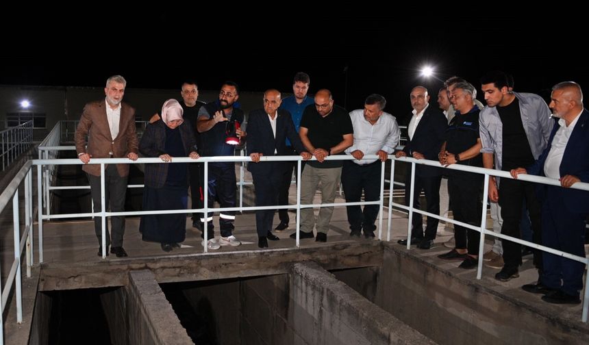 İçmesuyu Arıtılarak Şebekeye Verilmeye Başlandı