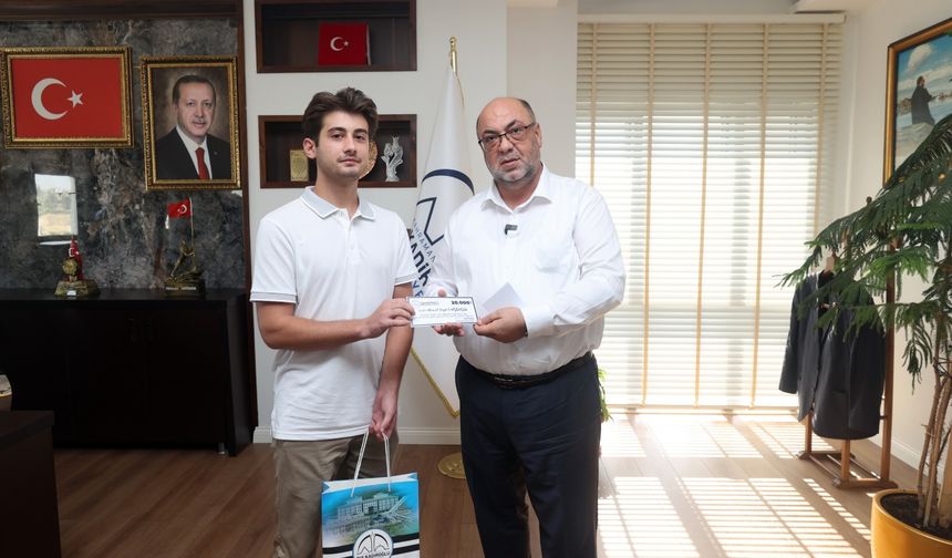 BELEDİYEDEN YKS BAŞARISINA BÜYÜK DESTEK