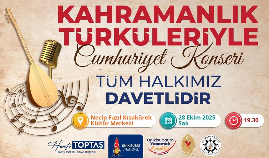 ONİKİŞUBAT’TA CUMHURİYET COŞKUSU