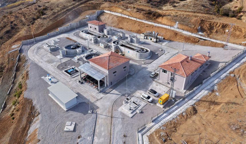 Büyükşehir Ekinözü Atıksu Arıtma Tesisi’ni Tamamladı