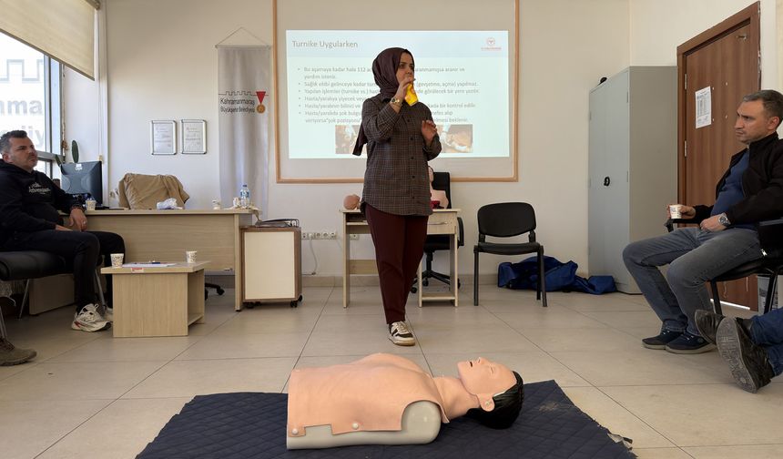 KASKİ Personellerine Uygulamalı İlk Yardım Eğitimi Verildi