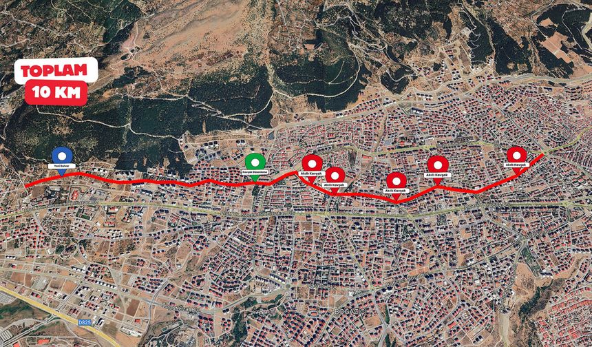 Şehrin Doğusuyla Batısının Bağlantısı Güçleniyor