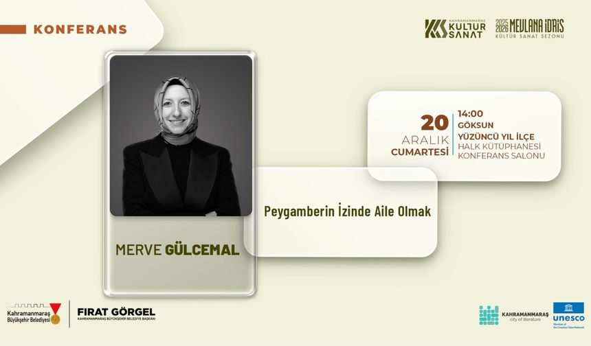 Merve Gülcemal, Göksun’da Çocuklar ve Ebeveynlere Seslenecek