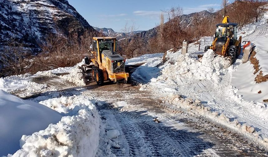 ONİKİŞUBAT’TA 7/24 KAR MÜCADELESİ