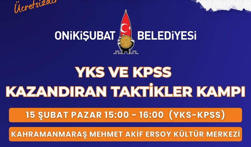 ONİKİŞUBAT’TA KAZANDIRAN TAKTİKLER