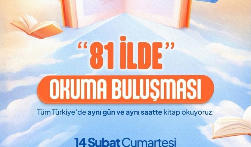 81 İLDE KİTAP OKUMA SEFERBERLİĞİ