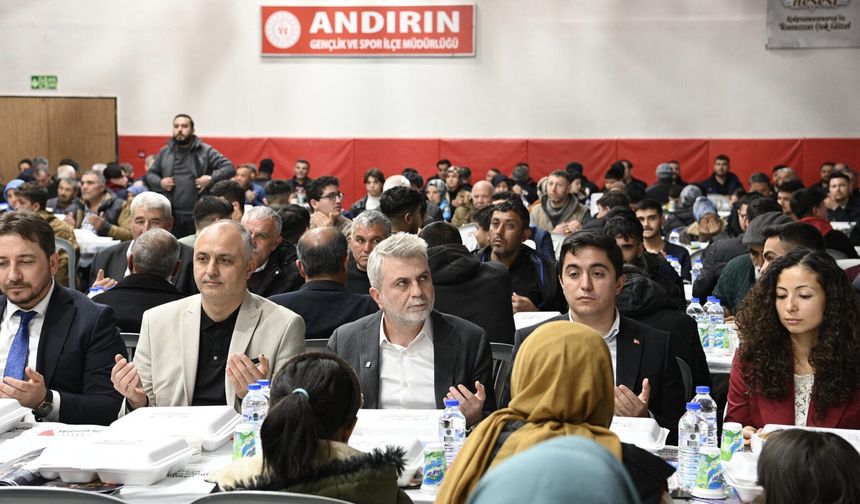 Büyükşehir’in İftar Sofrası Andırın’da Kuruldu