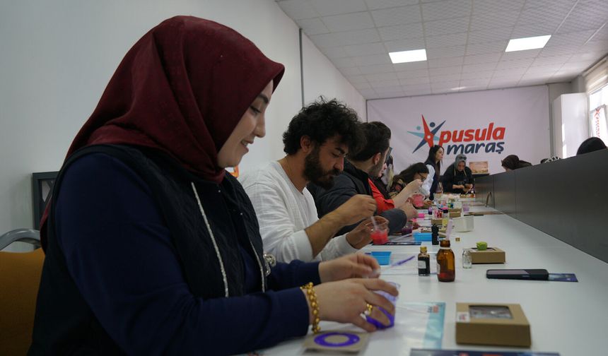Gençler Pusula Maraş’ın Atölyesinde Hem Öğrendi Hem Üretti