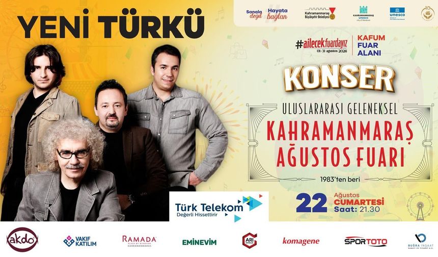 GELENEKSEL AĞUSTOS FUARI’NDA “YENİ TÜRKÜ” ŞARKILARI YANKILANACAK