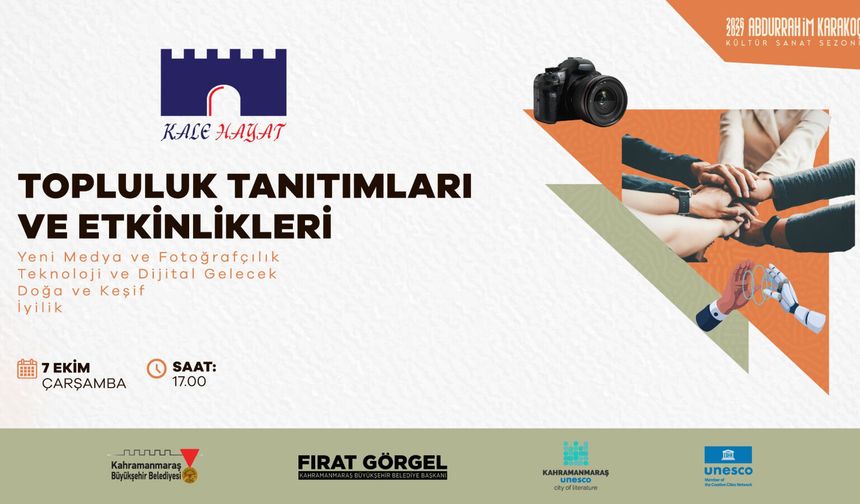 PUSULA MARAŞ, GENÇLERİ TOPLULUK TANITIMLARI ETKİNLİKLERİYLE BULUŞTURUYOR