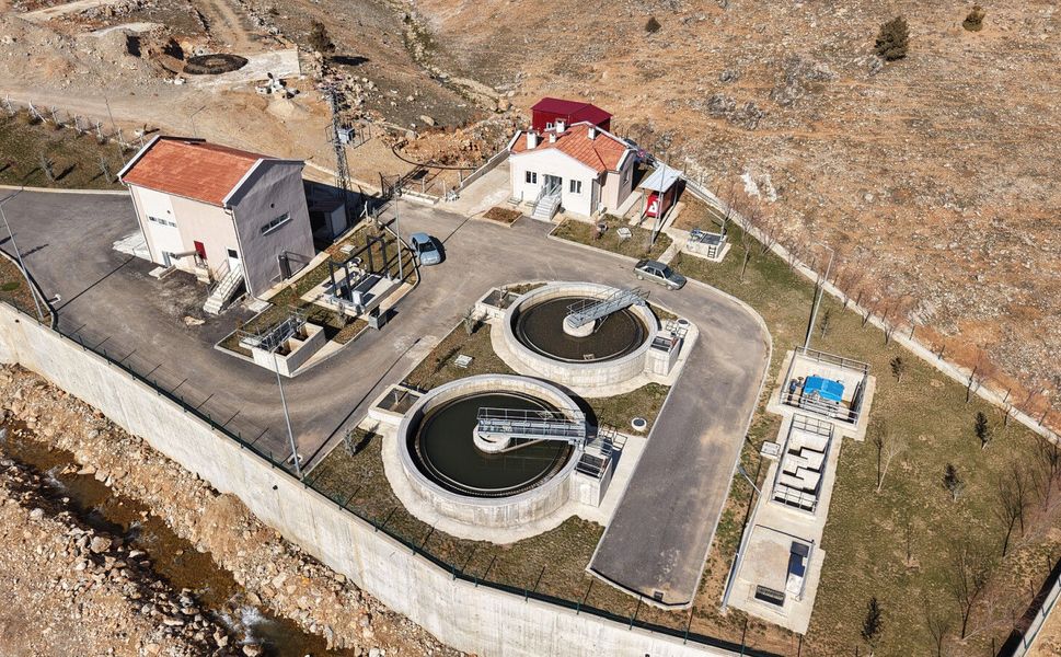 Nurhak Atıksu Arıtma Tesisi Hizmete Alındı