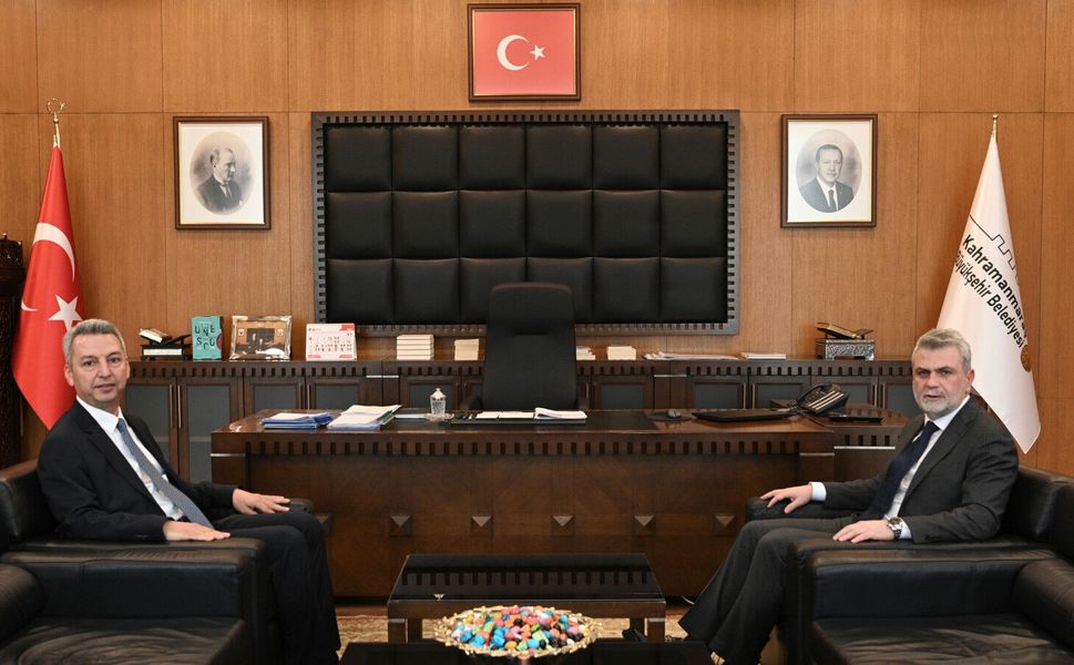 Başkan Görgel, KSÜ Rektörü Okumuş’u Ağırladı