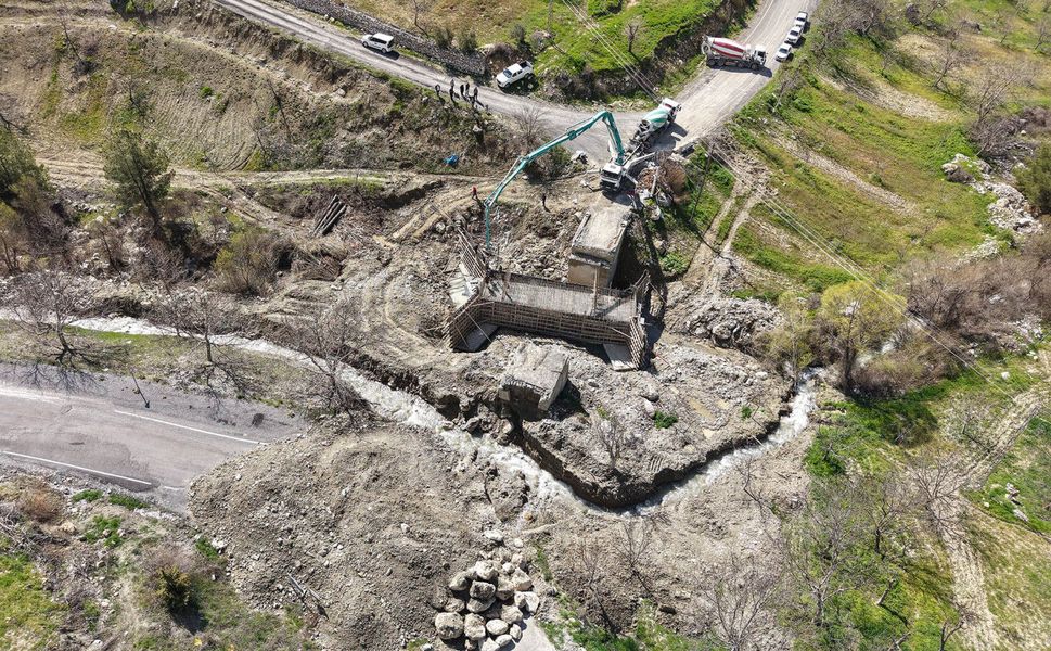 Büyükşehir’den Bertiz’in Ulaşımını İyileştirecek Köprü Yatırımı