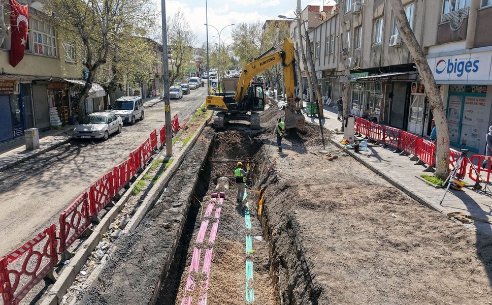 Dumlupınar Mahallesi’ne 8 Kilometrelik Yeni Altyapı Hattı Kazandırılıyor