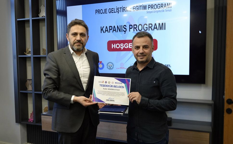 SOGEM’de Sosyal Girişimcilik Eğitimi Başarıyla Tamamlandı