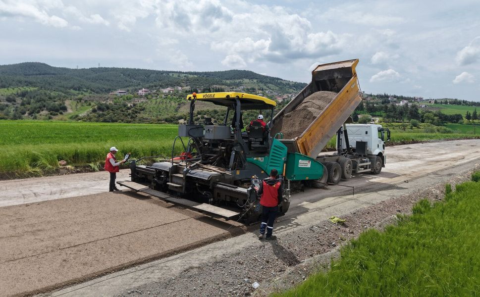 Büyükşehir’den Elmalar – Çokyaşar’a Daha Geniş, Daha Güvenli Yol