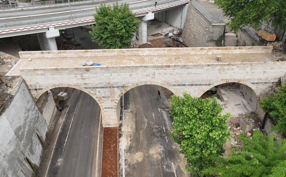 Tarihi Kanlıdere Köprüsü’nün Restorasyonu Tamamlanıyor