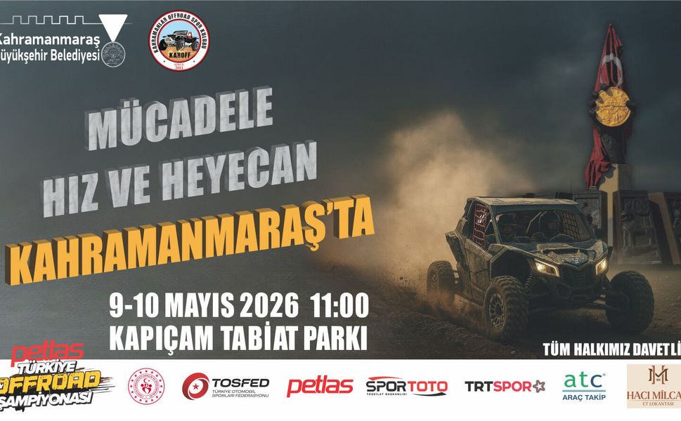 2026 Türkiye Offroad Şampiyonası’nın İkinci Ayağı Kapıçam’da Koşulacak