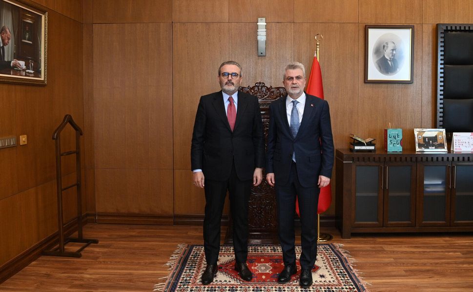 Başkan Görgel, AK Parti MKYK Üyesi Mahir Ünal’ı Makamında Ağırladı