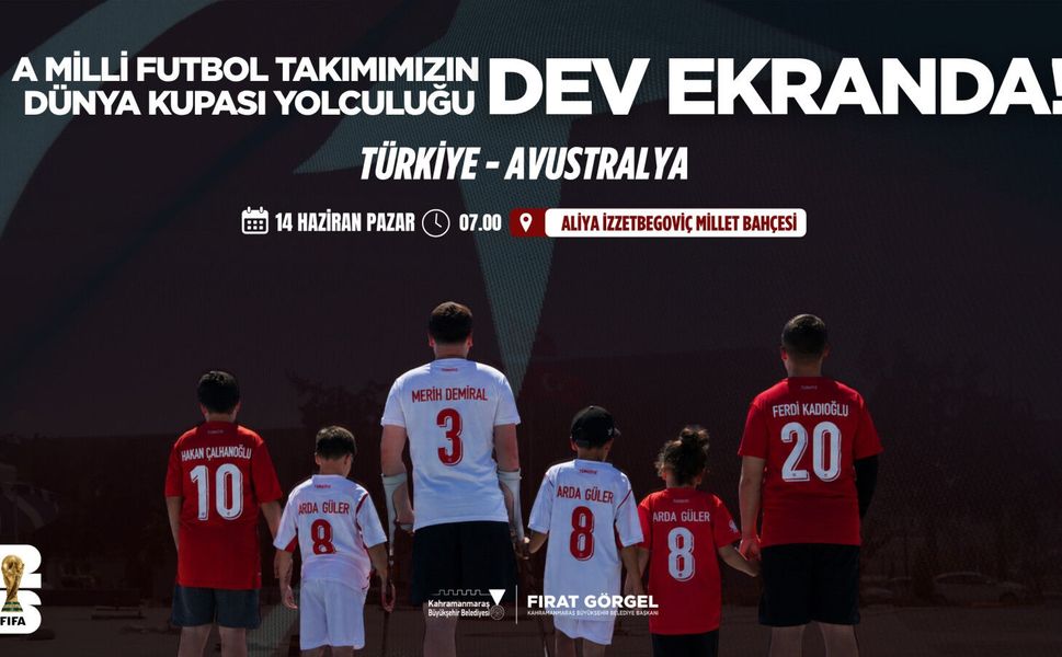 A Milli Futbol Takımı’nın Dünya Kupası Yolculuğu Dev Ekranda