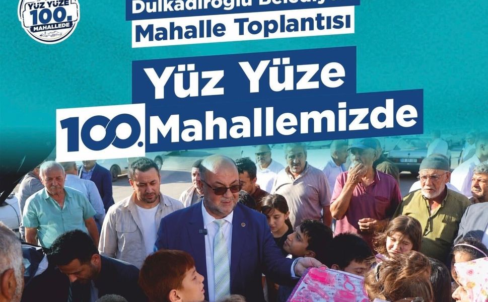 BAŞKAN AKPINAR, YÜZ YÜZE 100. MAHALLEDE