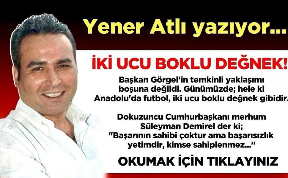 İKİ UCU BOKLU DEĞNEK!