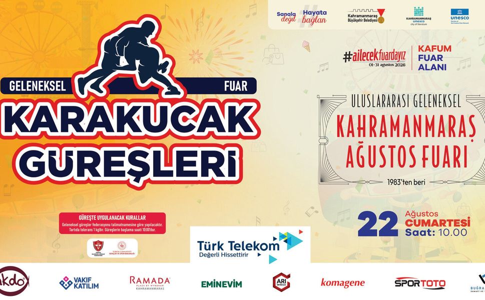 26 YILLIK HASRET SONA ERİYOR; KARAKUCAK FUAR GÜREŞLERİ YENİDEN ER MEYDANINDA