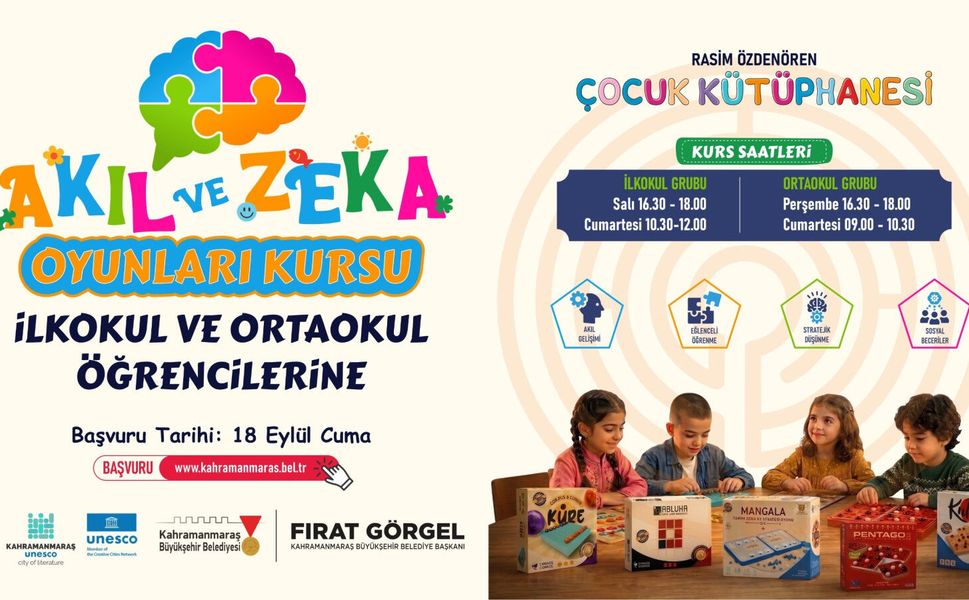 BÜYÜKŞEHİR’DEN ÇOCUKLARA EĞLENEREK ÖĞRENMEYE DAVET