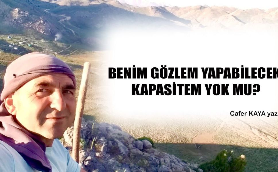 BENİM GÖZLEM YAPABİLECEK KAPASİTEM YOK MU?