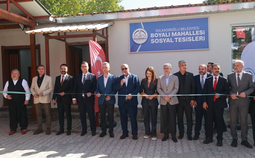 BERTİZ’E YENİ SOSYAL ALAN: BOYALI SOSYAL TESİSLERİ HİZMETE AÇILDI