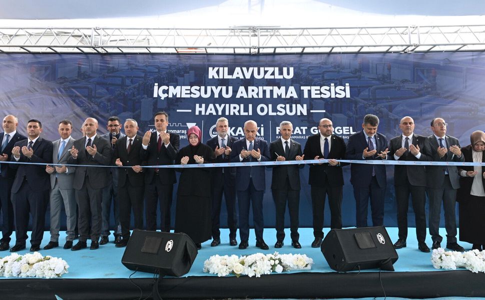 KILAVUZLU İÇMESUYU ARITMA TESİSİ HİZMETE AÇILDI