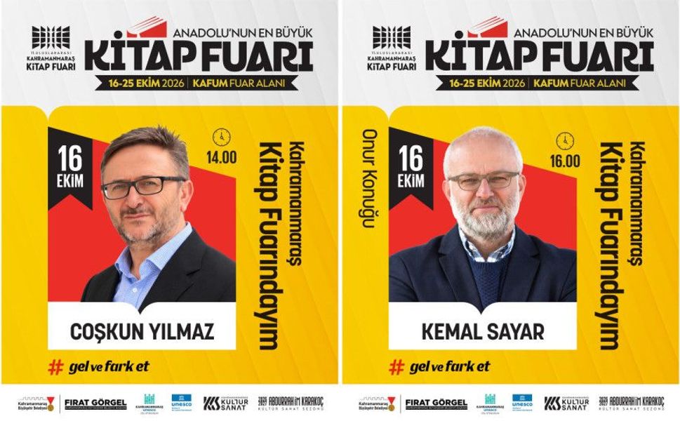KAHRAMANMARAŞ KİTAP FUARI 2 ÖZEL PROGRAMLA BAŞLIYOR