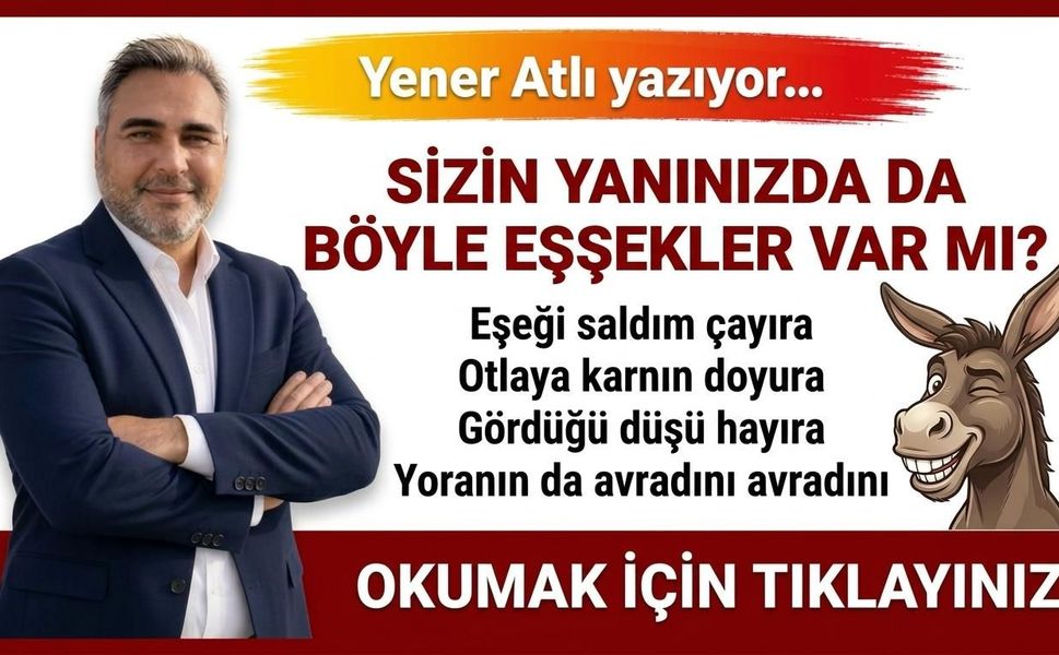 SİZİN YANINIZDA DA BÖYLE EŞŞEKLER VAR MI?