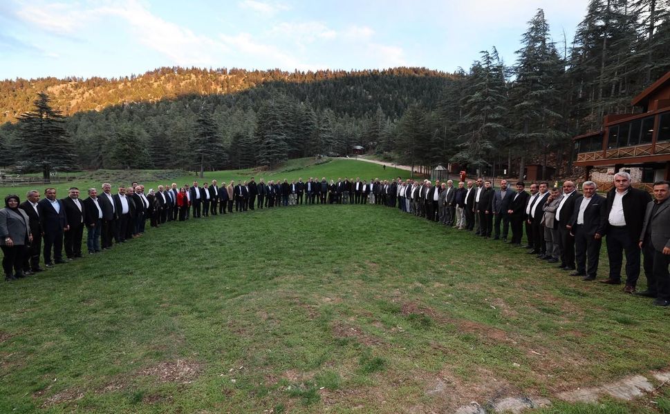 BAŞKAN TOPTAŞ, MUHTARLARLA YAYLADA BULUŞTU