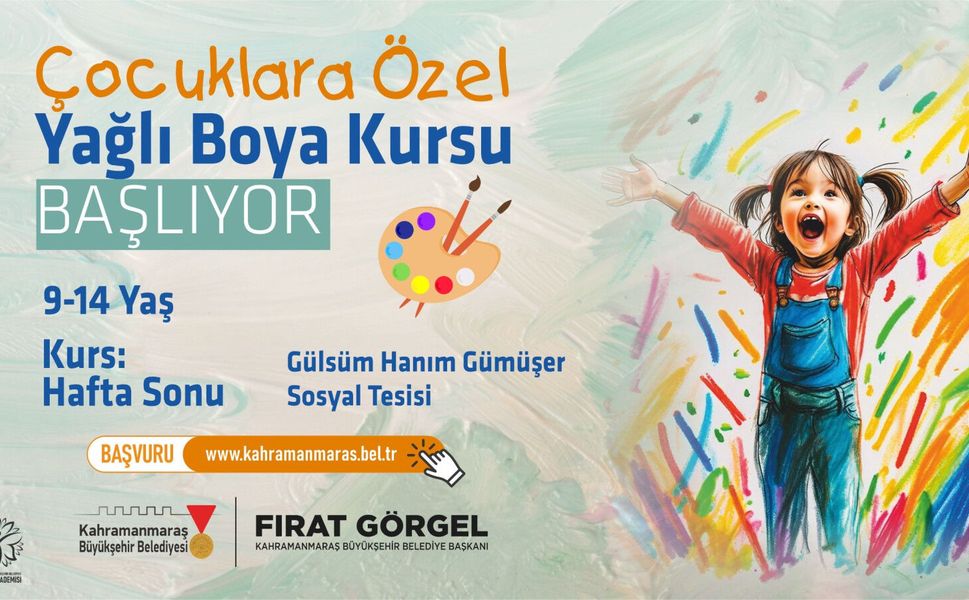 ÇOCUKLARA ÖZEL YAĞLI BOYA KURSU
